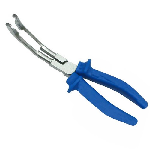 Pinza A Becco Lungo Curva Per Candele Di Accensione Auto Con Manico Antiscivolo 